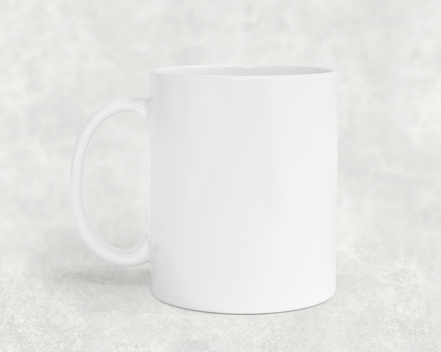 White standard mug